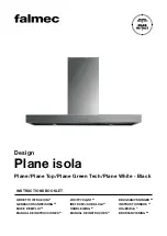 FALMEC Plane White Black Instruction Booklet предпросмотр