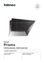 Предварительный просмотр 1 страницы FALMEC Prisma FDPRI36W5SB Instruction Booklet