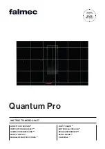 Preview for 1 page of FALMEC Quantum Pro Instruction Booklet
