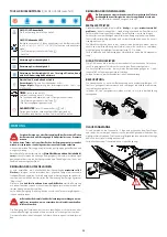 Предварительный просмотр 24 страницы FALMEC Quasar TOP 90 Instruction Booklet