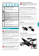 Предварительный просмотр 37 страницы FALMEC Quasar TOP 90 Instruction Booklet