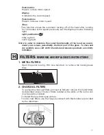 Preview for 19 page of FALMEC QUASAR Instruction Booklet