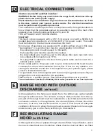 Предварительный просмотр 13 страницы FALMEC range hood Instruction Booklet