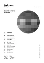 Предварительный просмотр 1 страницы FALMEC Skema Instruction Booklet