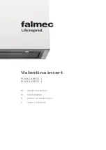 FALMEC Valentina insert Instruction Booklet предпросмотр