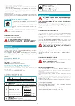 Preview for 14 page of FALMEC Virgola 460mm Instruction Booklet