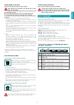 Preview for 17 page of FALMEC Vulcano FPVUL24W3SS Instruction Booklet