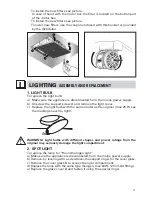 Предварительный просмотр 23 страницы FALMEC WALL RUSTIC Instruction Booklet