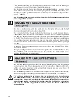 Preview for 28 page of FALMEC WALL Instruction Booklet