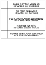 Preview for 1 page of Fama FFDU10 Installation, Use And Maintenance Manual