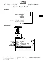 Preview for 16 page of Famco MONT72 Series User Manual