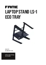 Fame Audio LS-1 eco tray User Manual предпросмотр