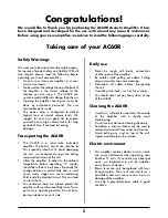 Preview for 2 page of FAME AC60R Owner'S Manual