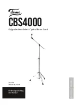 FAME CBS4000 User Manual preview