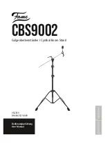 Предварительный просмотр 1 страницы FAME CBS9002 User Manual