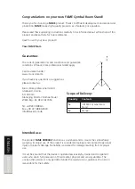 Предварительный просмотр 6 страницы FAME CBS9002 User Manual