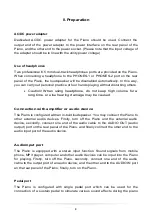 Preview for 8 page of FAME DP-88 User Manual