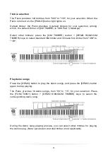 Preview for 11 page of FAME DP-88 User Manual