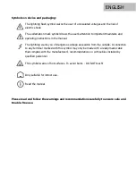 Preview for 3 page of FAME E-Drum AMP AP-30X Manual