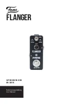 FAME Flanger LEF-312 User Manual preview