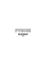 Предварительный просмотр 10 страницы FAME G20D2 Owner'S Manual