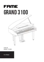 Предварительный просмотр 1 страницы FAME Grand 3100 User Manual