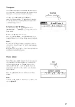 Предварительный просмотр 21 страницы FAME Grand 3100 User Manual