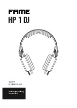 FAME HP 1 DJ User Manual preview