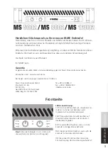 Preview for 5 page of FAME MS 12002 User Manual