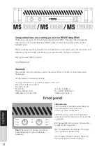 Предварительный просмотр 12 страницы FAME MS 12002 User Manual