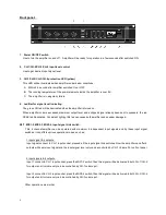 Preview for 4 page of FAME QUAD Series QUAD- 4150 Owner'S Manual