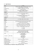 Preview for 7 page of Fametech TP-2515 User Manual