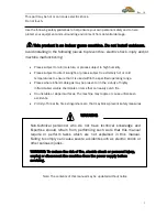 Preview for 4 page of Family Fun Companies Platinum heights Operation Manual