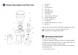 Preview for 3 page of FAMITEC BOLD User Manual