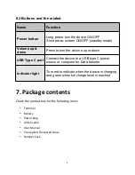 Preview for 6 page of FAMOCO FX205SE User Manual