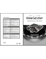 Famous Trails ViewCatcher DCB 822 User Manual preview