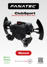 Предварительный просмотр 1 страницы FANATEC ClubSport Universal Hub For Xbox One Manual