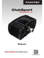 FANATEC ClubSport Wheel Base V2 Manual preview