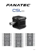 Preview for 1 page of FANATEC CSL DD Quick Manual