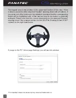 Preview for 22 page of FANATEC CSL E RW PS4 Manual