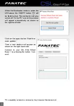 Preview for 32 page of FANATEC CSL Elite F1 Set Manual