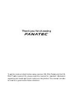 Preview for 2 page of FANATEC CSL Elite Pedals Manual