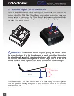 Preview for 11 page of FANATEC CSL Elite Wheel Base Manual