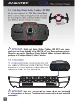 Preview for 16 page of FANATEC CSL Elite Wheel Base Manual