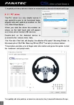 Preview for 21 page of FANATEC CSL Elite Manual