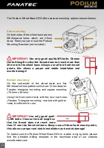 Preview for 10 page of FANATEC PODIUM WHEEL BASE DD2 Manual