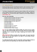 Preview for 20 page of FANATEC PODIUM WHEEL BASE DD2 Manual