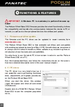 Preview for 21 page of FANATEC PODIUM WHEEL BASE DD2 Manual