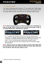 Preview for 39 page of FANATEC PODIUM WHEEL BASE DD2 Manual