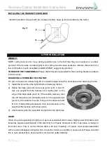 Preview for 11 page of Fanaway Classic LD-0003 16 01 Series Installation, Operation, Maintenance, Warranty